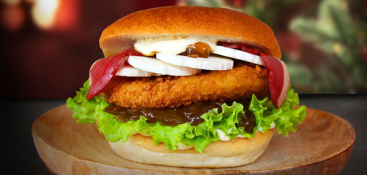 Christmas Chicken burger